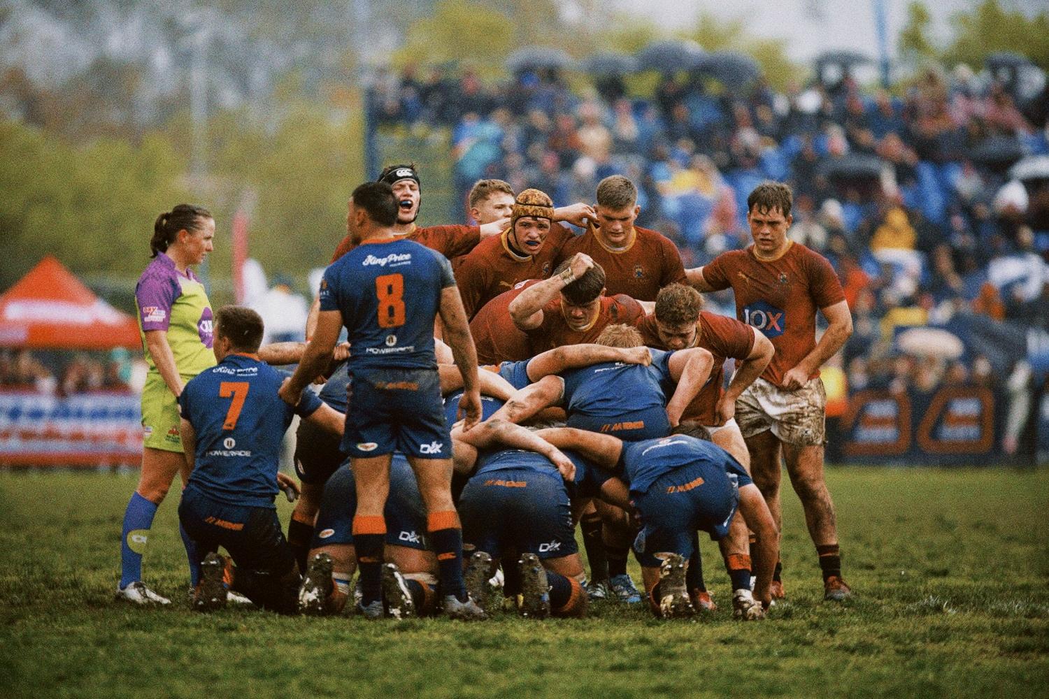 Rugby Scrum Action - Game Intensity